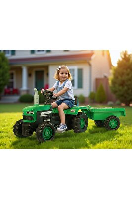 RÖMORKLU TRAKTÖR PEDALLI 8053 ürün fotoğrafı