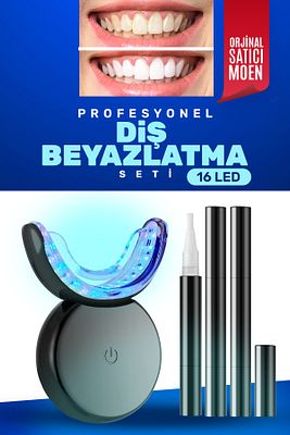 Profesyonel Diş Beyazlatma Seti 16 Led ürün fotoğrafı