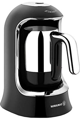 Kahvekolik SiyahKrom Otomatik Kahve Makinesi A860-07 ürün fotoğrafı