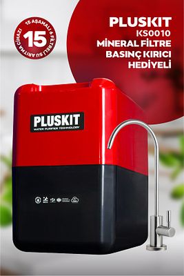 15 Aşamalı Avrupai Musluklu 8 L Çelik Tanklı Su Arıtma Cihazı ürün fotoğrafı