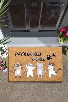 Tatus Özel Tasarım Iç Ve Dış Pvc Kapı Önü Paspasları ürün fotoğrafı