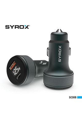 SC30B Araç Çakmaklık Şarj Aleti PD30W, 3.1Amper LCD Ekran ürün fotoğrafı
