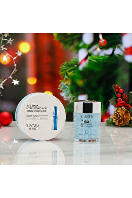 ® Hyalüronik Asit Göz Kremi Ve Göz Altı Maskesi Nemlendirici Kaz Ayağı Karşıtı 80gr\60 Adet Ve 60gr ürün fotoğrafı