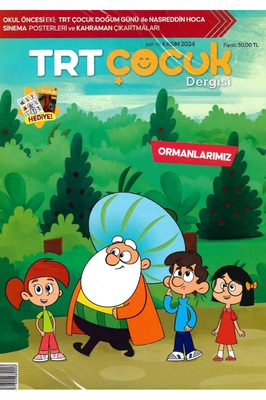 TRT Çocuk Dergi Kasım 2024 ürün fotoğrafı