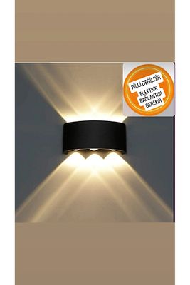 8011 10w Led Aplik Aydınlatma Çift Taraflı Led Dekoratif Duvar Aplik Suya Ve Toza Karşı Dayanıklı ürün fotoğrafı