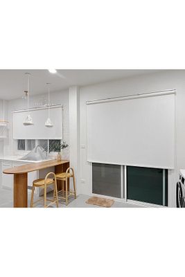 Beyaz Mat Stor Perde Etek Dilimsiz Güneşlik Perde Güneşlik Stor Perde ürün fotoğrafı
