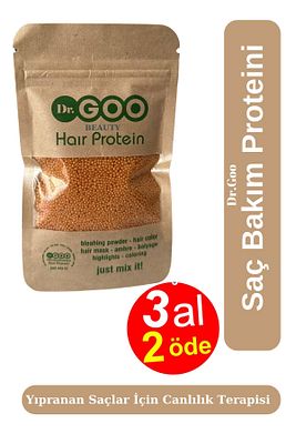 Saç Bakım Proteini / Hair Protein - Saç Açma Ve Boya Işlemlerinde Yıpranmalara Karşı Özel Ürün 50gr ürün fotoğrafı