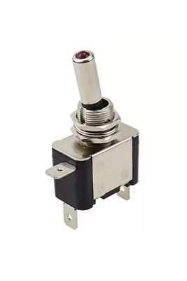 Yeni Dr 12 Volt Dc 20 Amper Toggle Switch On-off Işikli (IC-151A) (4172) Kampanyalı ürün fotoğrafı