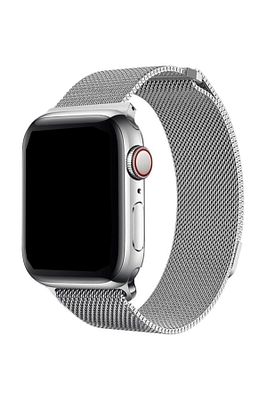 Apple Watch 2 3 4 5 6 42 Mm 44 Mm Hasır Örgü Metal Milano Kordon ürün fotoğrafı