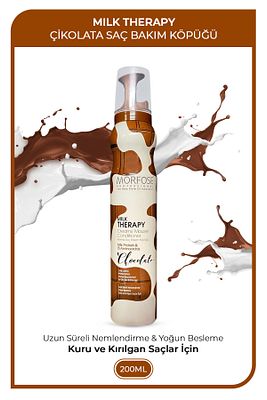 Milk Therapy Chocolate Saç Köpüğü 200 ml - Besleyici, Koruyucu Etki ürün fotoğrafı