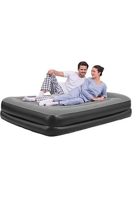 Elektronik Pompalı Çift Kişilik Şişme Yatak 203cmx152cmx46cm (ev Tipi) ürün fotoğrafı