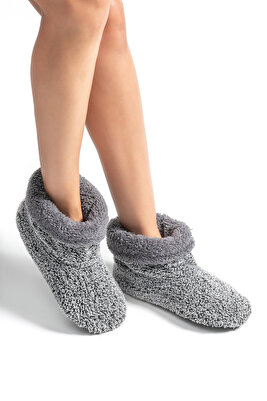 Comfy Kadın,Garson Boy Ev Botu Gri 36/41 ürün fotoğrafı