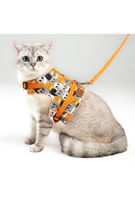 Kaçış Önleyici Kedi Gezdirme Tasması Ve Küçük Irk Köpek Gezdirme Tasması ürün fotoğrafı