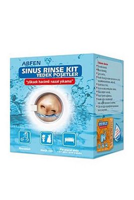 Abfen Sinüs Rinse Kit Yetişkin 50 Yedek Poşet ürün fotoğrafı