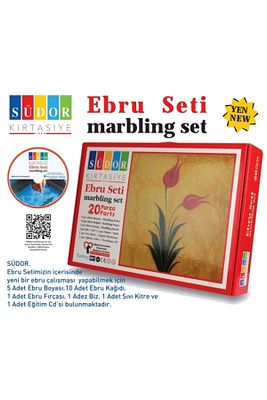 Ebru Başlangıç Seti 20 Parça ürün fotoğrafı