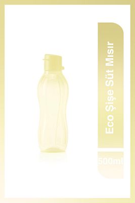 Eco Şişe Suluk & Matara Kolay Kapak Süt Mısır 500ml ürün fotoğrafı