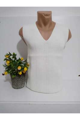 Örme Kalın Sıfır Kol Yün Içlik ürün fotoğrafı