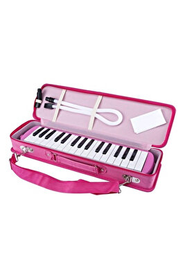 32 Tuşlu Çantalı Melodika - Pembe ürün fotoğrafı