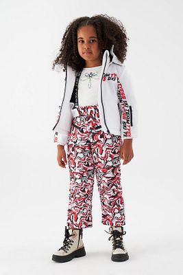 Bg Store Kız Çocuk Desenli Kayak Takımı 22fw0tj4801 ürün fotoğrafı
