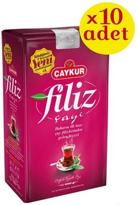 Filiz Siyah Dökme Çay 10 X 1 Kg ürün fotoğrafı