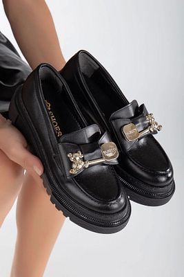 Yüksek Taban Loafer Tokalı Ayakkabı ürün fotoğrafı