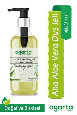 Doğal Aha Aloe Vera Duş Jeli 400 Ml ürün fotoğrafı