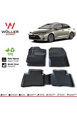 Toyota Corolla Paspas 2019 2025 Arası Uyumlu 3d Havuzlu Paspas ürün fotoğrafı