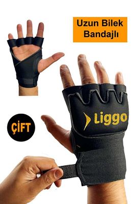 Ufc Boks Eldiveni Bilek Bandajlı Mma Eldiveni Torba Eldiveni Antrenman Eldiveni ürün fotoğrafı