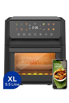 XXL 12 Litre Fastfryer (Yağsız Fritöz Airfryer ) HAF-10 ürün fotoğrafı