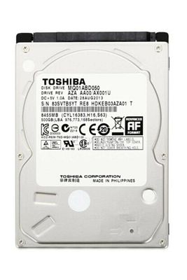 500 Gb 2,5 5400 Rpm Sata 3 Hard Disk Mq01abd050v ürün fotoğrafı