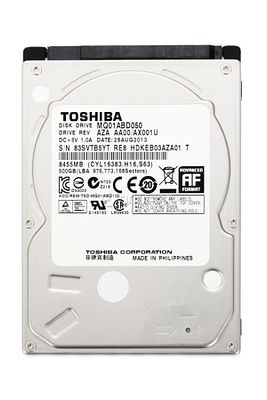 Mq01abd050v 500 Gb 5400 Rpm 8 Mb Sata 3 2.5" Notebook Hdd ürün fotoğrafı