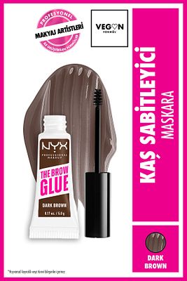 The Brow Glue Instant Brow Styler Kaş Sabitleyici Maskara - Dark Brown ürün fotoğrafı