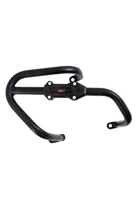 Honda Forza 250 2018-2024 Uyumlu Egzoz Koruma Demiri Siyah ürün fotoğrafı