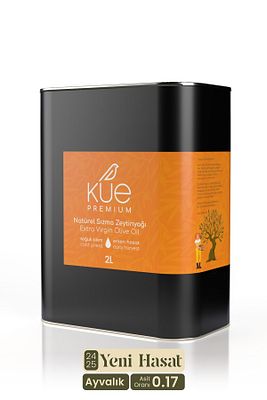 Kue Premium Ödüllü Seri Erken Hasat Soğuk Sıkım Natürel Sızma Zeytinyağı 2 Lt ürün fotoğrafı