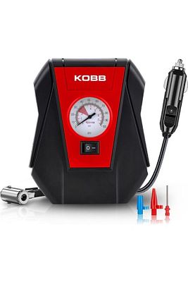 Kb100 12volt 100 Psı Analog Göstergeli Hava Lastik Şişirme Pompası ürün fotoğrafı