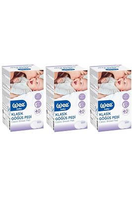 Klasik Göğüs Pedi (40 LI) 120 Adet (3PK*40) ürün fotoğrafı