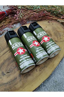 Nato Kişisel Savunma Biber 40ml Gaz Sprey 1 Adet ürün fotoğrafı