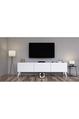 Novanta 1.kalite %100 Mdf 3 Kapaklı Mdf Tv Ünitesi,salon,dolap ürün fotoğrafı