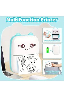 Taşınabilir Yazıcı, Bluetooth Mini Yazıcı, Kablosuz Termal Yazıcı, Resim Not Yazıcı, Wifi Jet Print ürün fotoğrafı