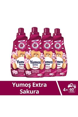 Extra Çamaşır Yumuşatıcı Sakura 1440 ml X4 ürün fotoğrafı