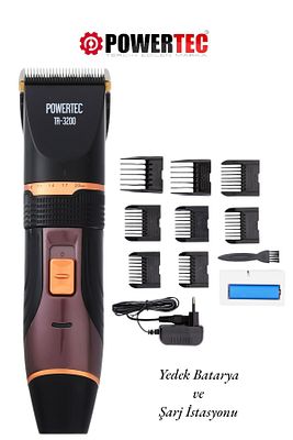 TR-3200 Profesyonel Şarjlı Saç Sakal Tıraş Makinesi ürün fotoğrafı