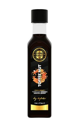 Toffee Nut Şurup Yoğun Lezzet Yeni Yüksek Aromalı Yeni Formül (60ml) ürün fotoğrafı