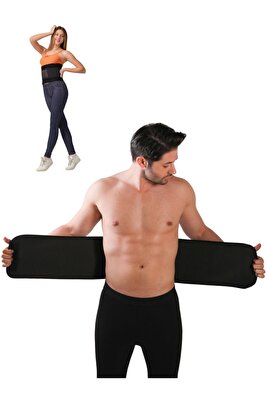 Unisex Kemer Bel Kemeri Inceltici Korse Sauna Termal Korse Zayıflama Kemeri Toparlayıcı Bel Korsesi ürün fotoğrafı
