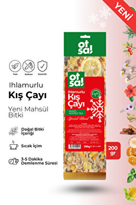 Otsa Ihlamurlu Ve Zencefilli Kış Çayı 200 Gr. ürün fotoğrafı