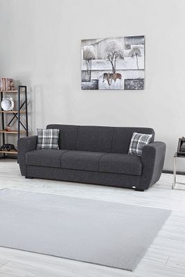 Dolce 3 Lü Kanepe ( Koyu Gri ) ürün fotoğrafı