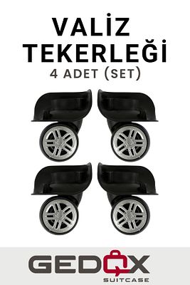 Valiz Tekerleği Çift Teker 01 4 Adet ürün fotoğrafı