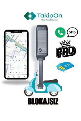 Motosiklet Takip Cihazı, Sım Kartlı, Blokajsız, Profesyonel Paket, Gps Takip Cihazı ürün fotoğrafı
