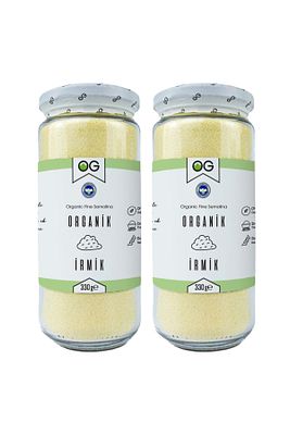 2'li Organik İrmik 330 Gr ürün fotoğrafı