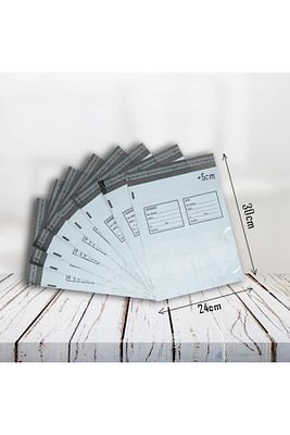 24x30+5cm Cepli Kargo Poşeti (100 Adet) ürün fotoğrafı