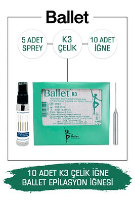 10 Adet K3 Gümüş Epilasyon Iğnesi Orijinal K3 Çelik Iğne 20402510 ürün fotoğrafı